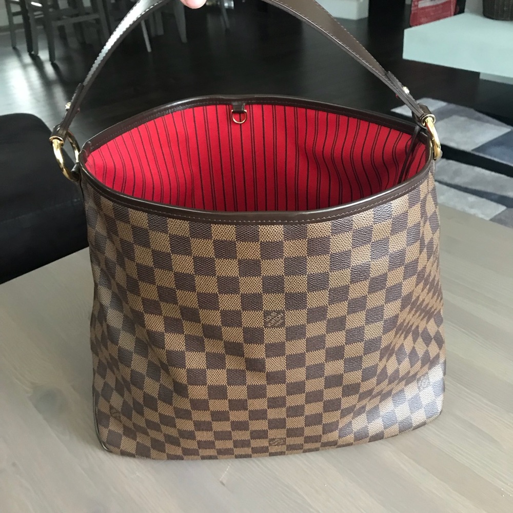 ❌SOLD❌ Louis Vuitton Delightful Nm Mm Damier Ebene - Picture 2 of 8